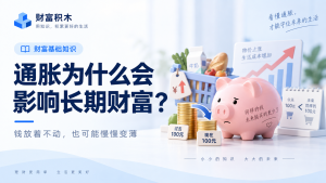 通货膨胀与家庭购买力变化示意图